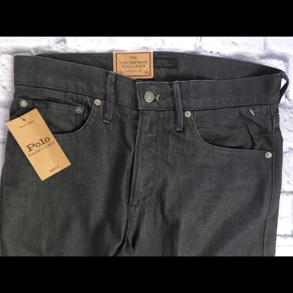 NWT Polo W31 L30 Thompson Relaxed Stretch Jeans - Picture 2 of 8
